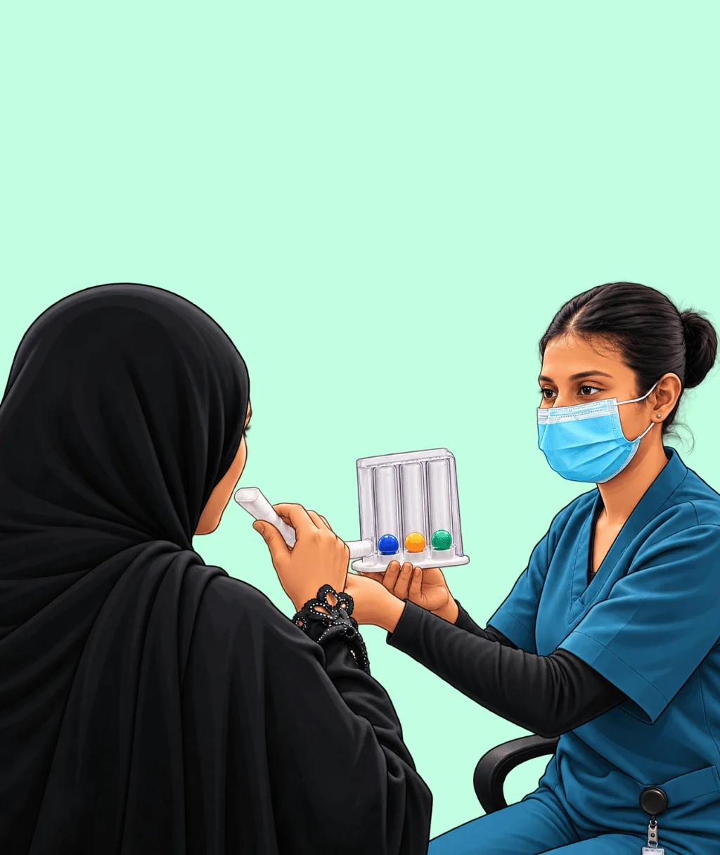 Respiratory Therapy at Ayurgreen Hospital